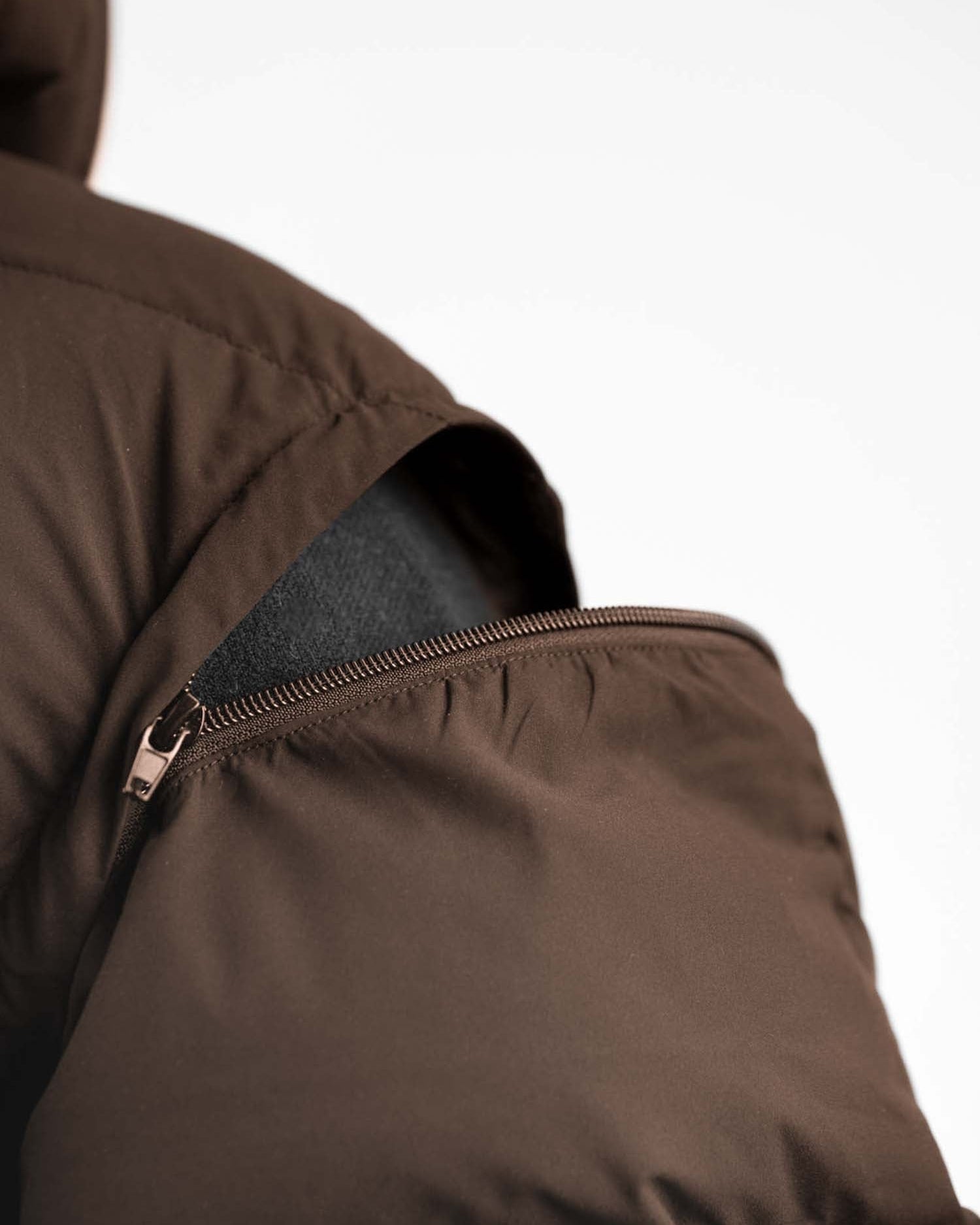 Puffer Jacket Brown